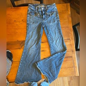 American Eagle Festival Flare size 8